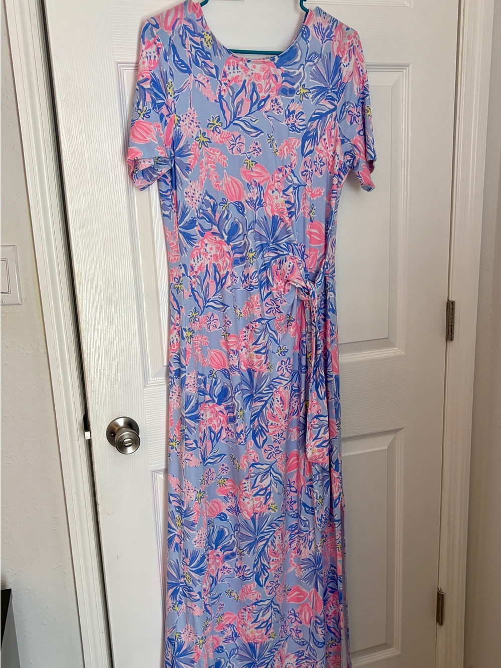Lilly Pulitzer Chace maxi Multi Elephant Splash pattern NWOT